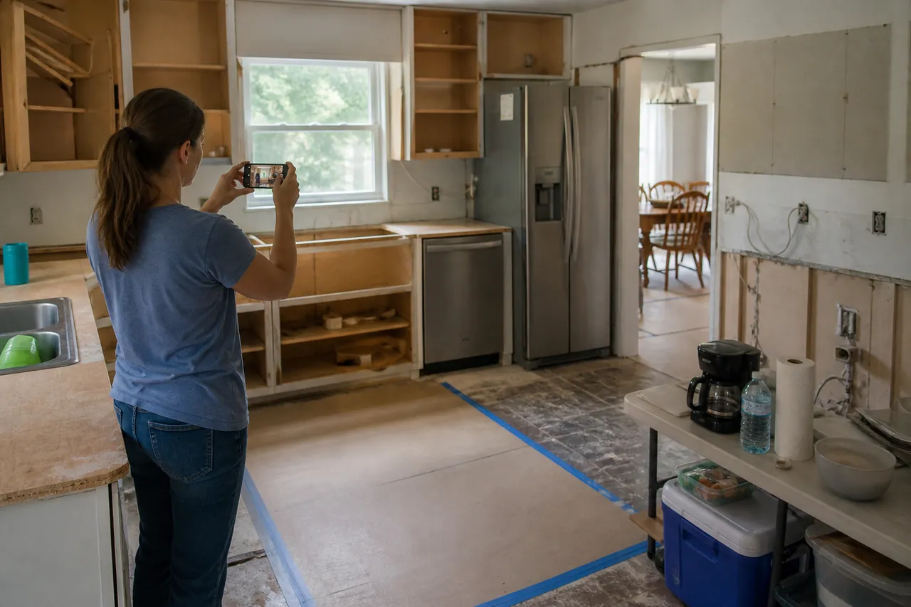 How a Full Kitchen Remodel Is Sequenced