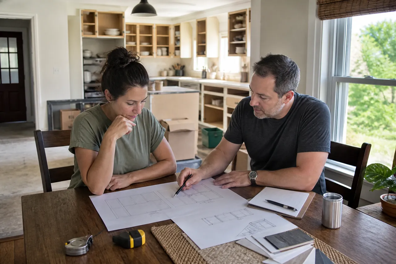 Creating a Temporary Kitchen That Supports Real Life